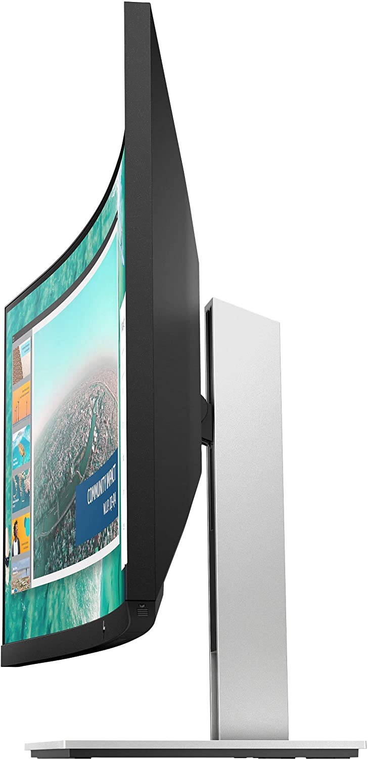 HP E344c 34" WQHD Curved Monitor, 21:9, 16MS, 3K:1-Contrast - 6GJ95A8#ABA