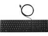 HP Desktop 320K Wired Keyboard, US English, USB, Black - 9SR37UT#ABA