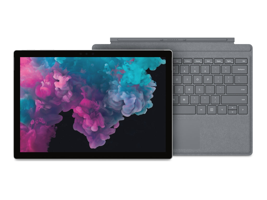 Microsoft Surface Pro-6 12.3" PixelSense Tablet Bundle, Intel i5-8250U, 1.60Ghz, 8GB RAM, 256GB SSD, Win10H - NKT-00001