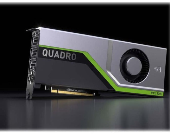 HP NVIDIA Quadro RTX 5000 16GB Graphics Card, PCIe 3.0 x16, DisplayPort, USB-C - 5JH81AT