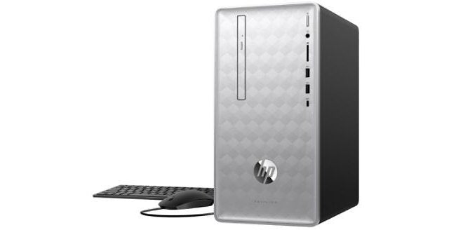 HP Pavilion 590-p0036 MT Desktop PC, Intel Core i5, 2.80GHz, 8GB RAM, 1TB SATA + 128GB SSD, Windows 10 Home 64-Bit- 3LB08AA#ABA (Certified Refurbished)