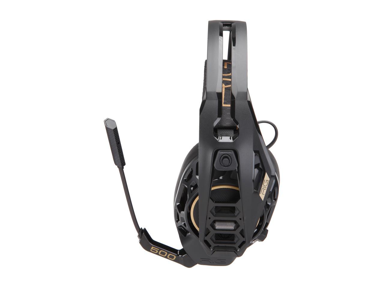 Plantronics RIG 500 Pro HC Wired Gaming Headset, Isolating Earcups - 214450-01 (Refurbished)