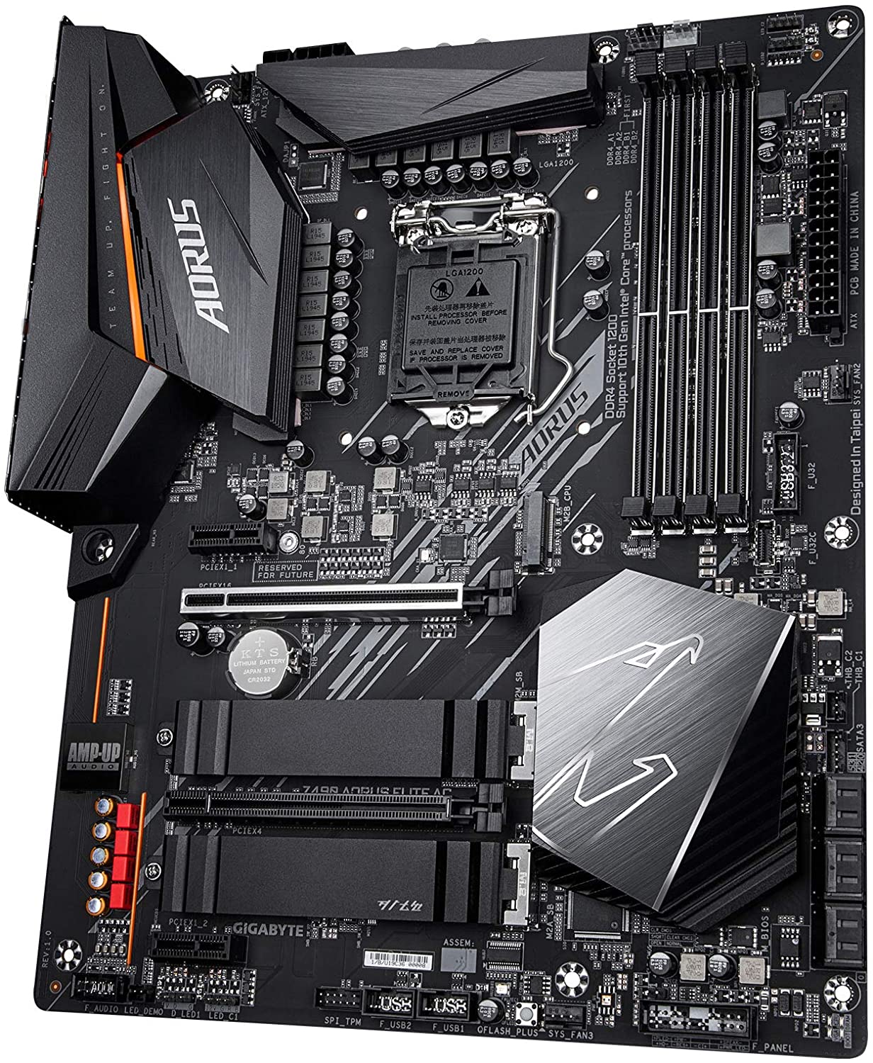 Gigabyte Z490 Aorus Elite AC DDR4 ATX Motherboard - Z490AORUSELITEAC