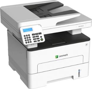 Lexmark MB2236adw Laser Multifunction Printer, Monochrome, Copier/Fax/Printer/Scanner, 36 ppm, 600 x 600 dpi, Automatic Duplex Print, Ethernet, Wireless, Apple AirPrint - 18M0400