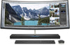 HP Envy 34-b110 34" Ultra Wide Quad HD (Non-Touch) Curved All-in-One Computer, Intel Core i7-8700T, 2.40 GHz, 16GB RAM, 1TB HDD, 256GB SSD, Windows 10 Home 64-bit - 3LB85AA#ABA
