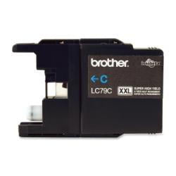 Brother Genuine Super High Yield (XXL) Cyan Ink Cartridge, 1200 Pages - LC79C