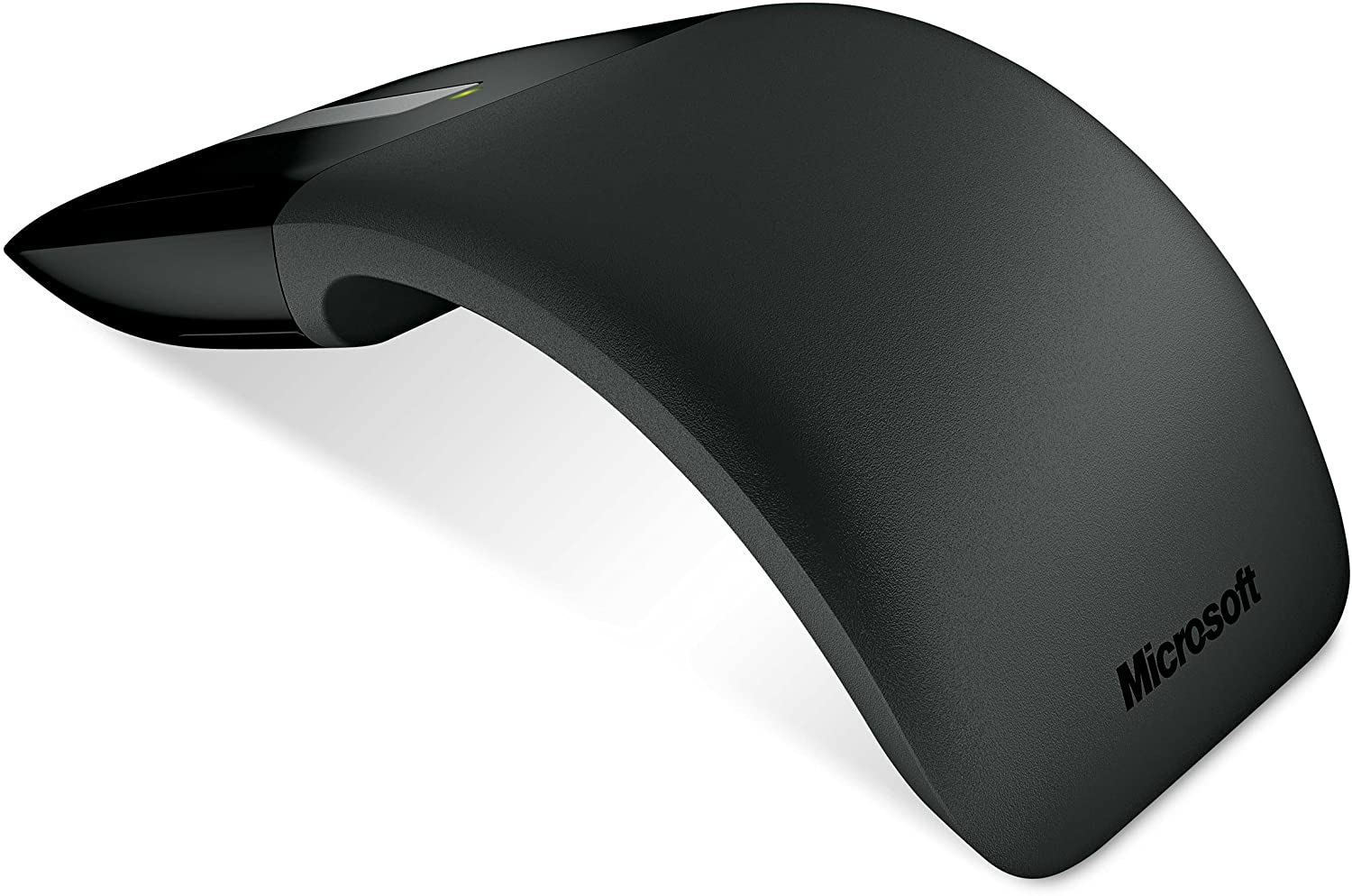 Microsoft Arc Touch Wireless Mouse, 2.4-GHz, USB, BlueTrack, Black - RVF-00052
