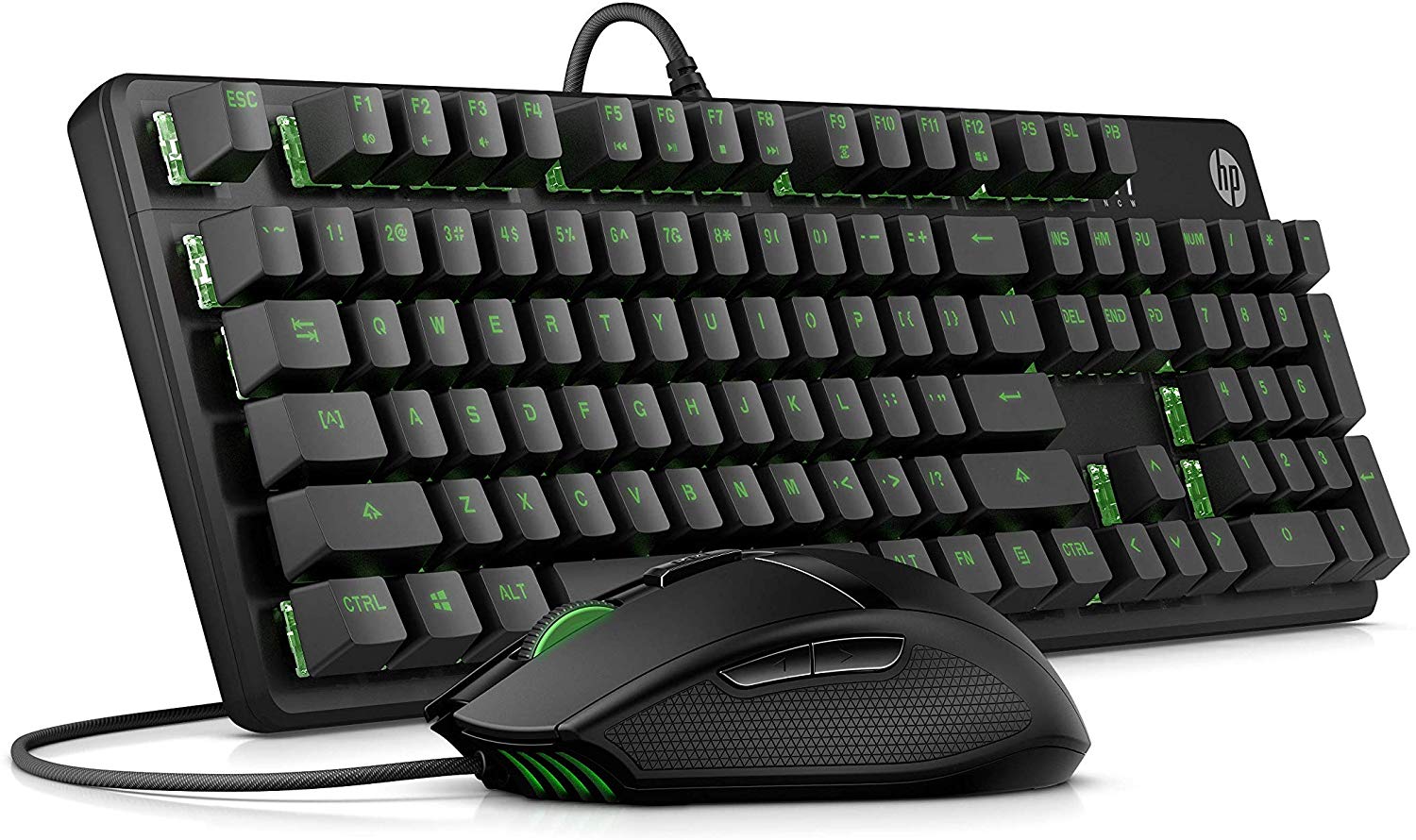 HP Pavilion Gaming Bundle, Keyboard 500 + OMEN Mouse 400 + Gaming Mouse Pad 300 + Gaming Headset 400 - 4VC46AA#ABA