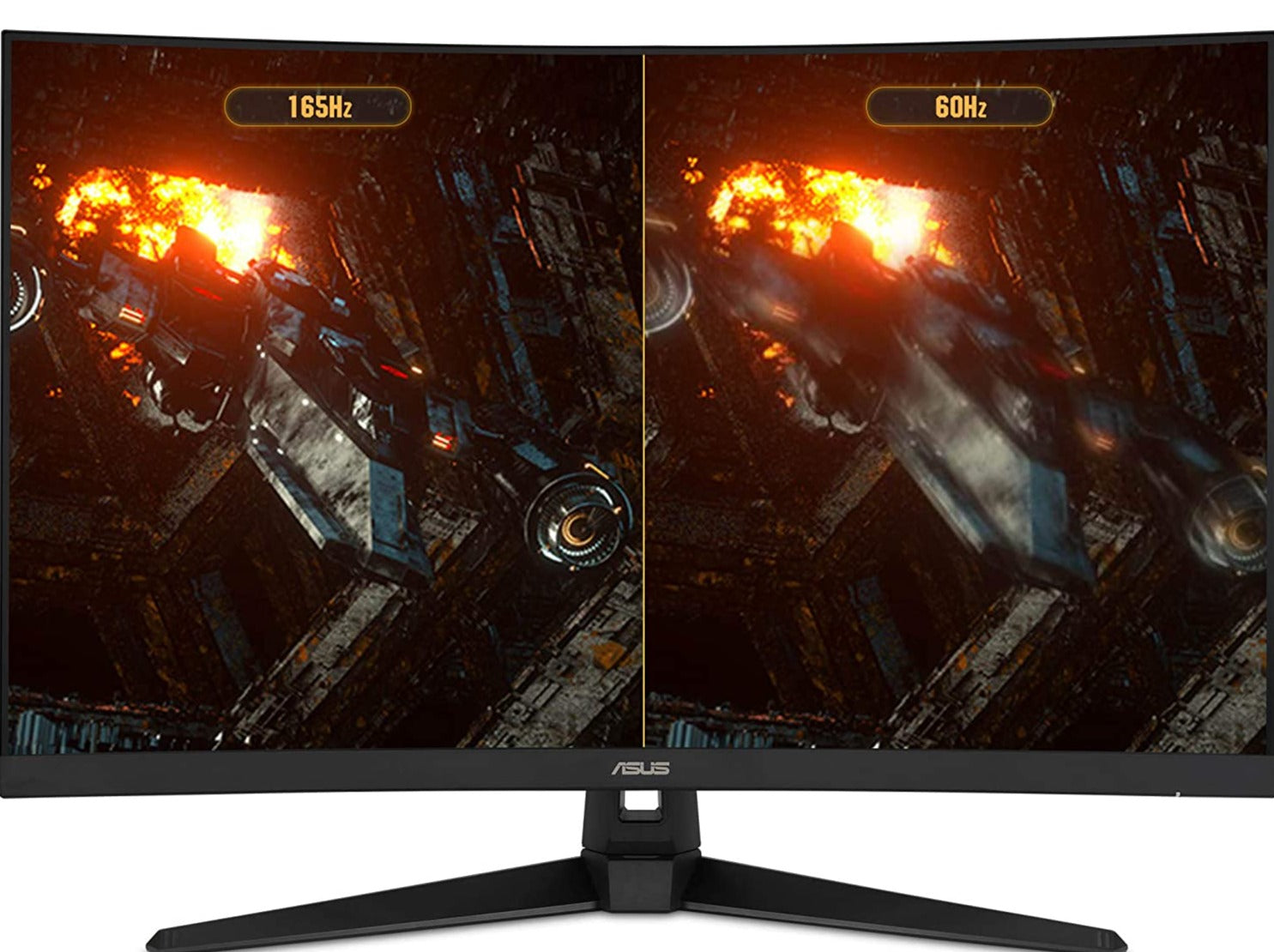 ASUS TUF Gaming VG328H1B 31.5” FHD Curved Monitor, 16:9, 1ms, 3K:1-Contrast - 90LM0681-B011B0 (Refurbished)