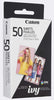 Canon ZINK Zero Ink Print Photo Paper, Glossy, 2 x 3", 50 Sheets - 3215C001