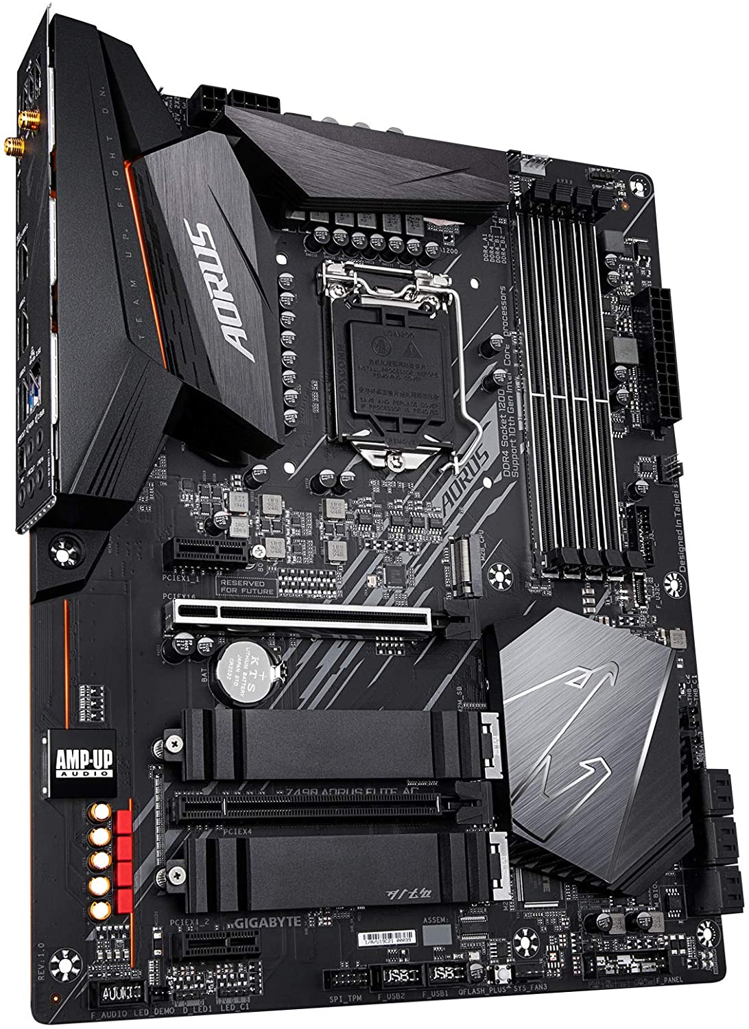 Gigabyte Z490 Aorus Elite AC DDR4 ATX Motherboard - Z490AORUSELITEAC