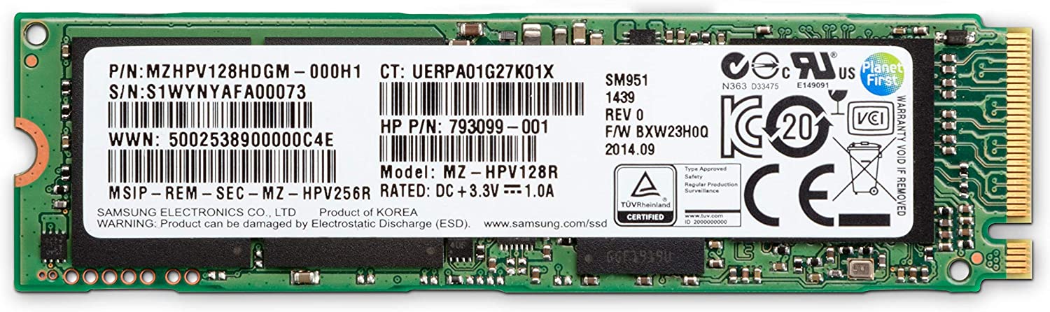 HP Z Turbo 512GB Solid State Drive, Internal SSD For Z2 G4 Workstations - 6EU83AT