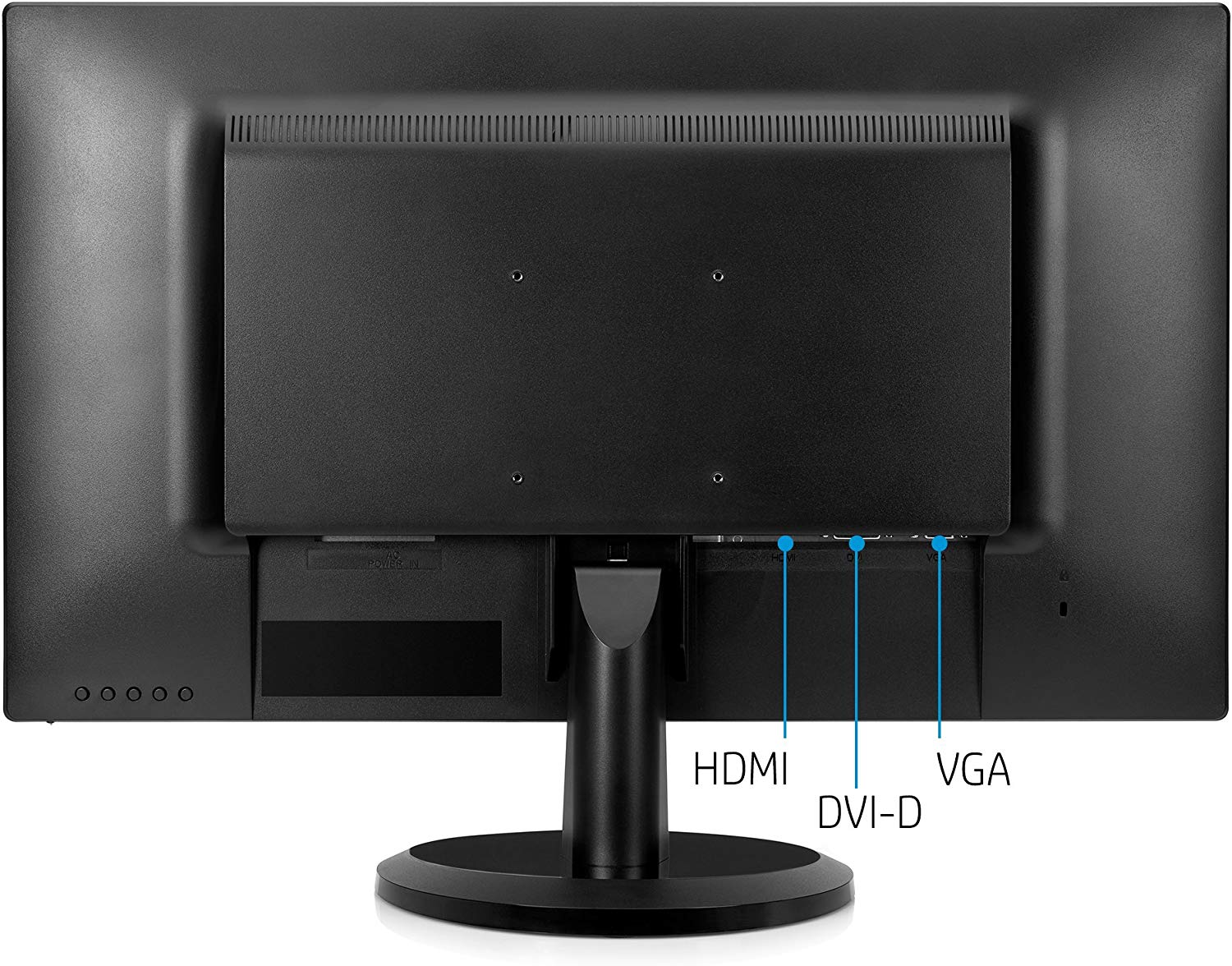 HP 27yh 27" Full HD LED LCD Monitor, 5ms, 16:9, 10M:1-Contrast - 3UA74AA#ABA