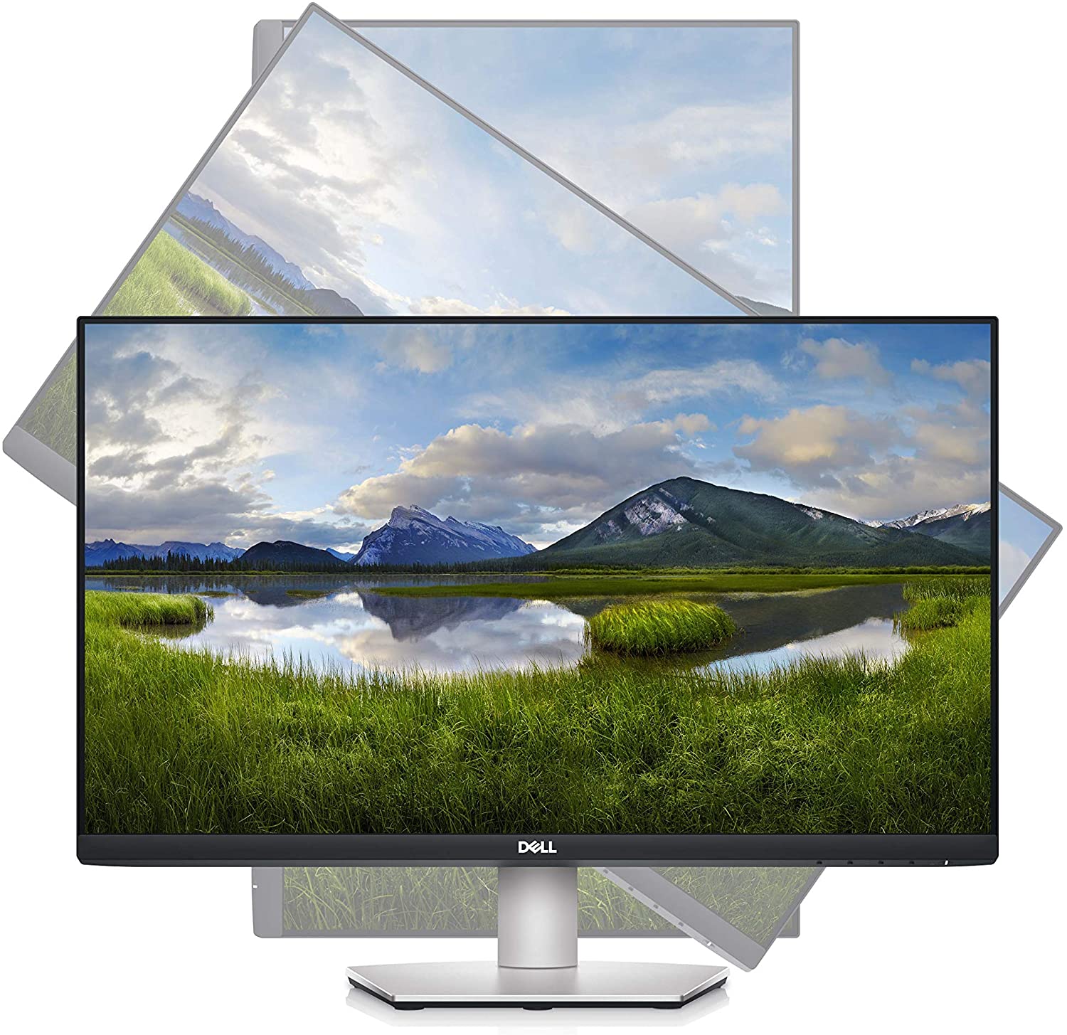 Dell 27" Full HD LED LCD Monitor, 8ms, 16:9, 1000:1-Contrast - S2721HS (Refurbished)