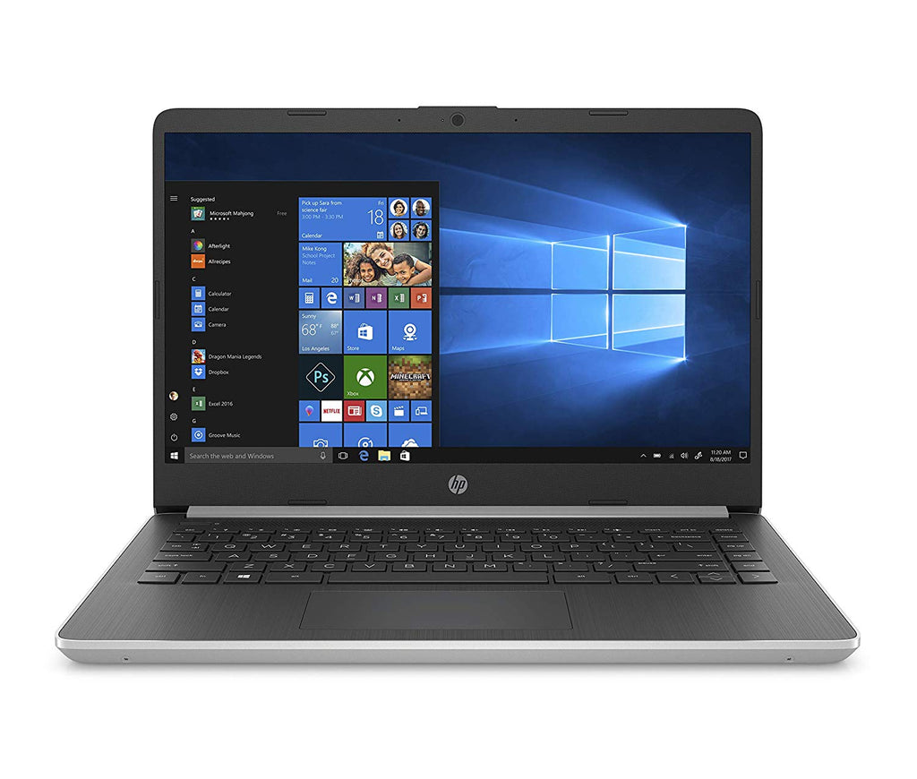 HP 14-dq1010nr 14" HD (Non-Touch) Notebook PC, Intel:i3-1005G1, 1.20GHz, 4GB RAM, 128GB SSD, Windows 10 Home in S Mode - 7NW46UA#ABA