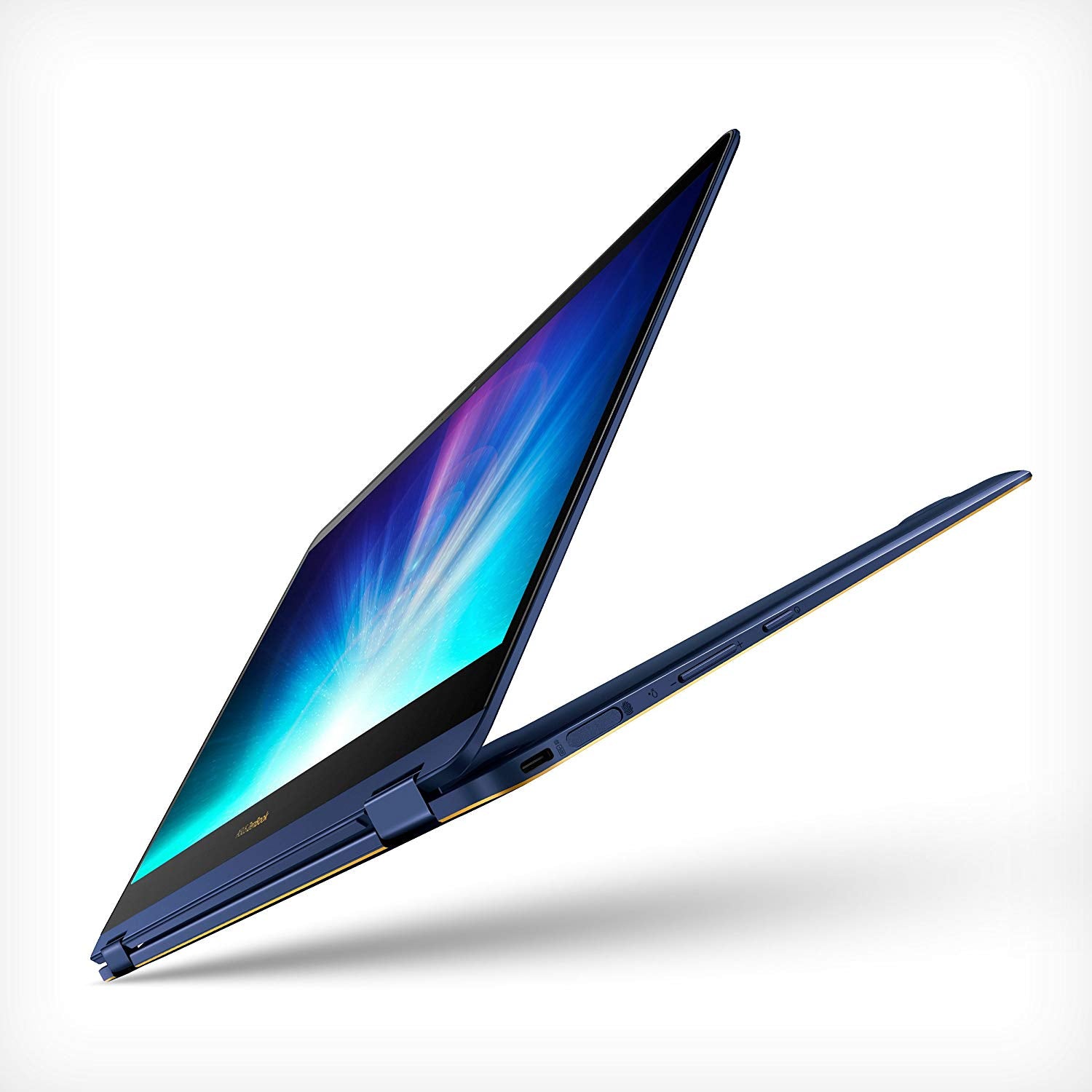 Asus ZenBook Flip S UX370UA-XH74T-BL 13.3" FHD (Touchscreen) Convertible Laptop, Intel i7-8550U, 1.80GHz, 16GB RAM, 512GB SSD, Windows 10 Pro 64-bit - 90NB0EN1-M04530