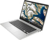 HP 14a-na0010nr 14" HD Chromebook, Intel Celeron N4000, 1.10GHz, 4GB RAM, 32GB eMMC, Chrome OS - 9LL49UA#ABA