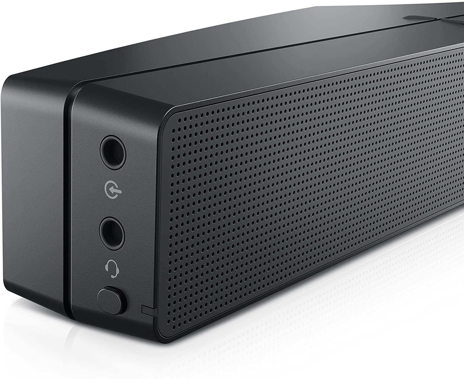 DELL AE515M Pro Stereo Soundbar, 2.0 Channels, 5W, 2 Microphones, Black - Dell-SB-AE515M