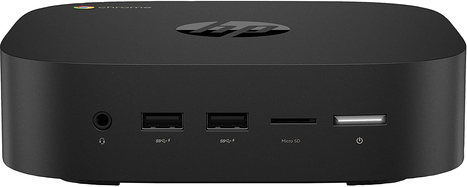 HP Chromebox Enterprise G2 Mini Desktop, Intel i7-7600U, 2.80GHz, 16GB RAM, 64GB SSD, Chrome OS - 9XA14UT#ABA (Certified Refurbished)