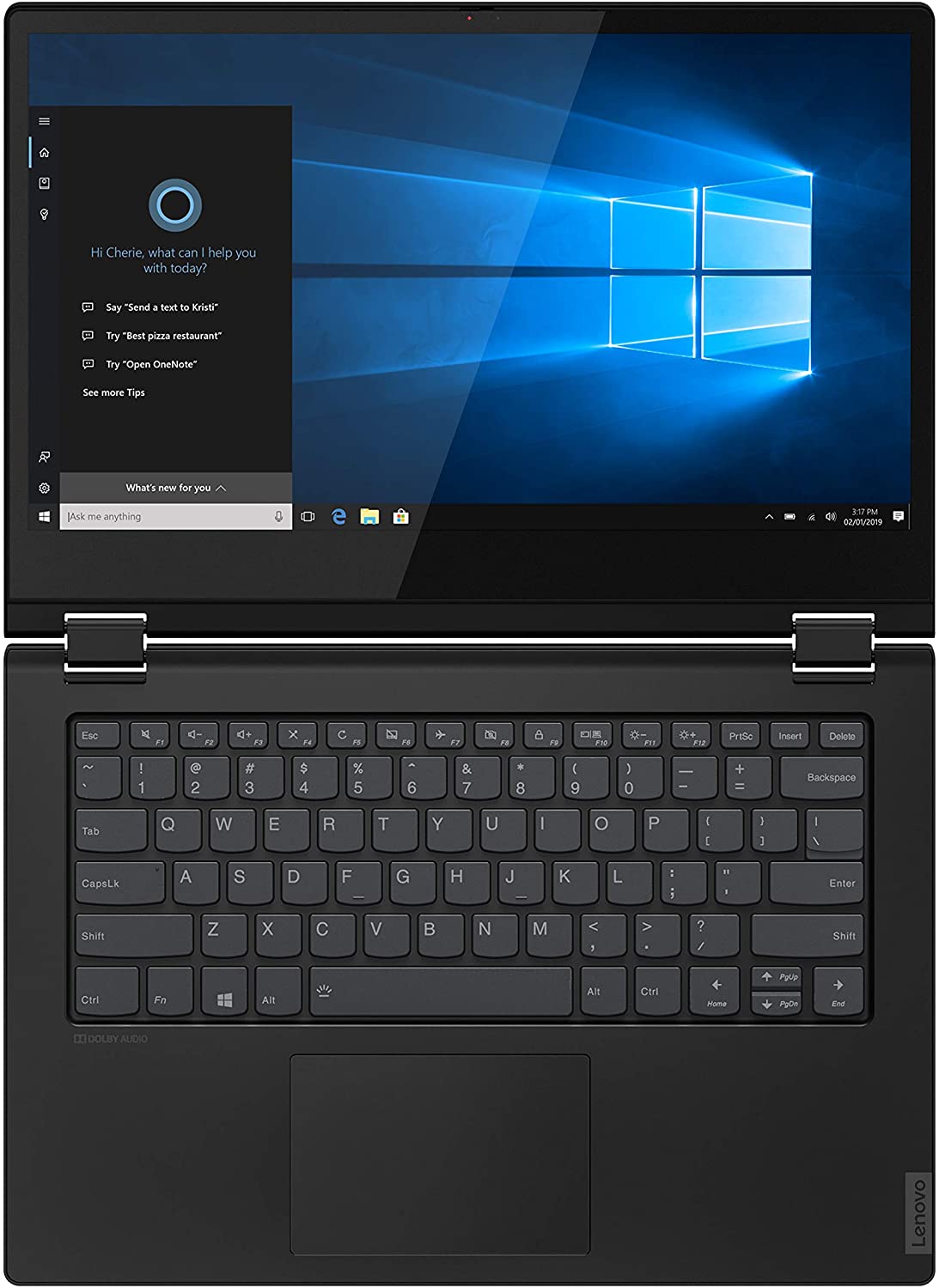 Lenovo Flex-14API 14" HD (Touch) Convertible Notebook, AMD R3-3200U,2.60GHz, 4GB RAM, 128GB SSD, Win10H S - 81SS0004US (Refurbished)