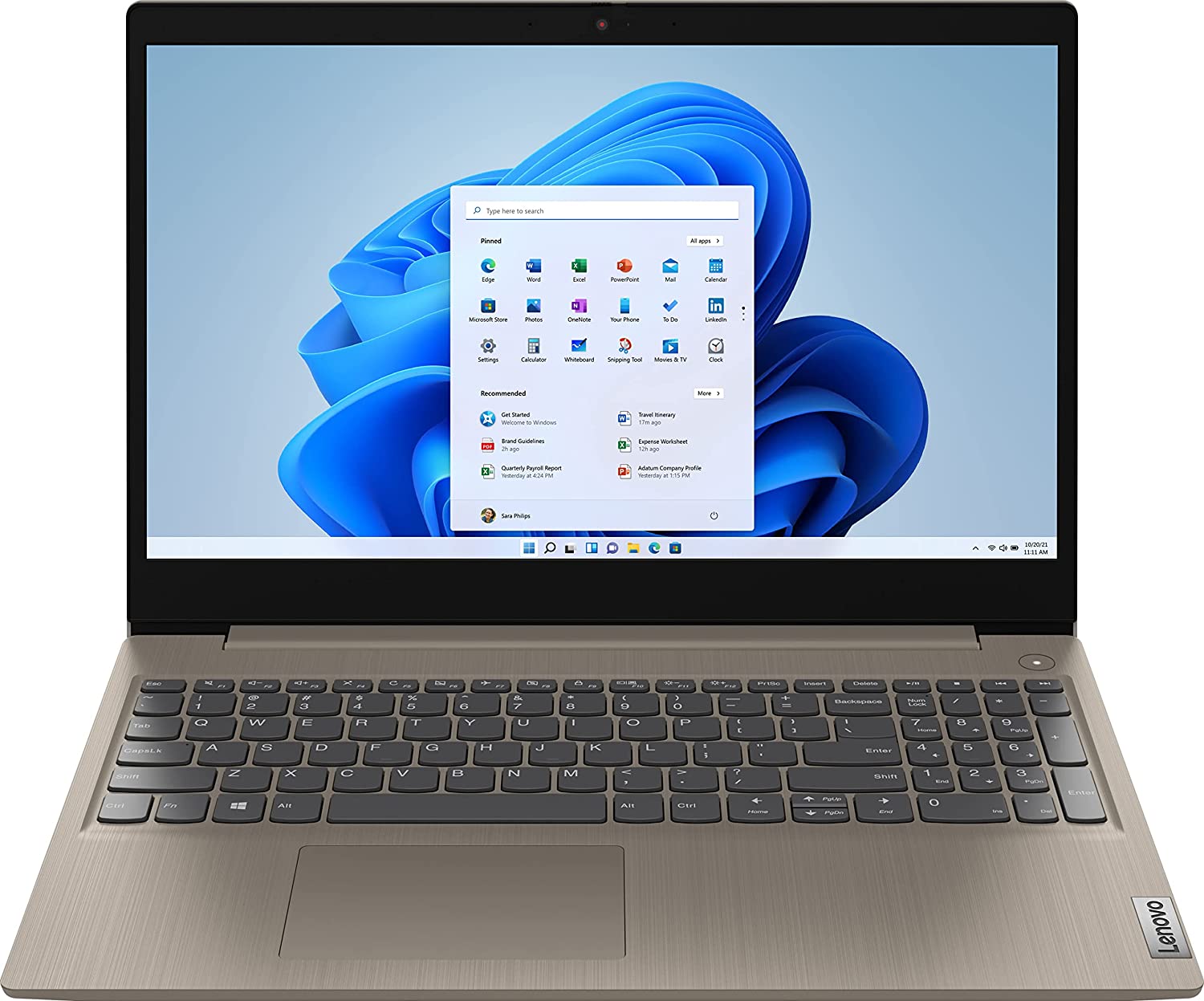 Lenovo IdeaPad 3 15ITL05 15.6" HD Notebook, Intel i3-1115G4, 3.0GHz, 8GB RAM, 256GB SSD, Win10HS - 81X800ECUS (Refurbished)
