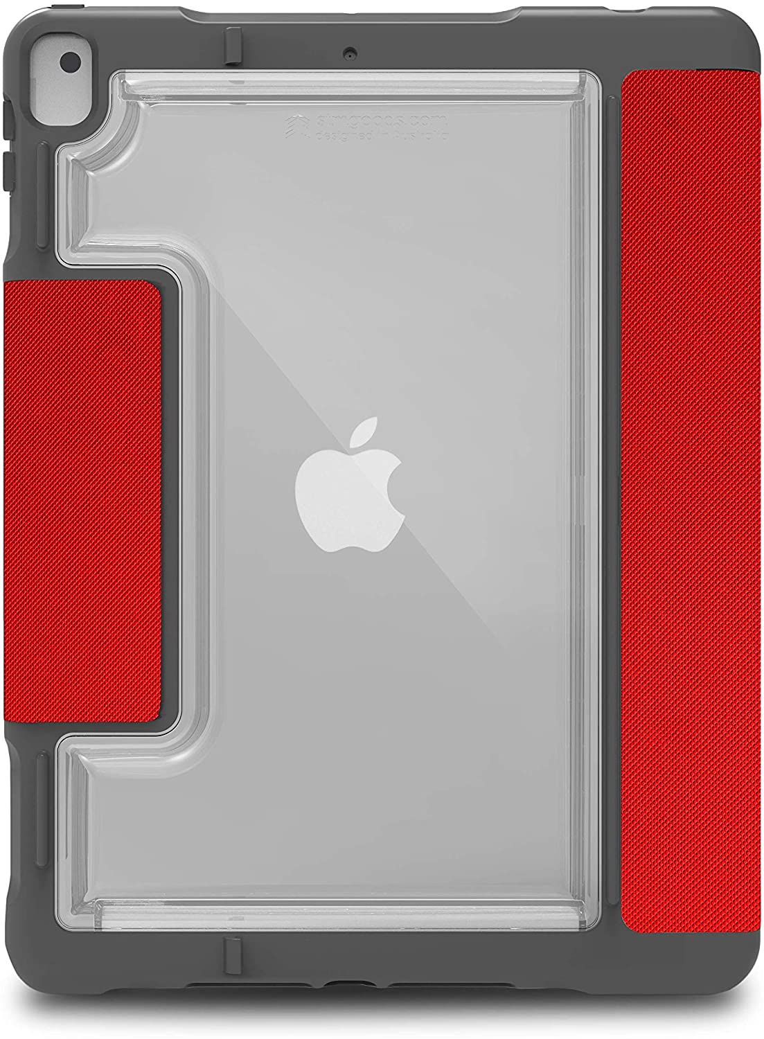 STM Goods Dux Plus Duo Carrying Case for 10.2" Apple iPad (7th Gen) Tablet, Red- stm-222-236JU-02