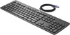 HP PS/2 Slim Business Keyboard, Wired, QWERTY, Black - N3R86AT#ABA