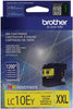 Brother Genuine INKvestment Super High-Yield Yellow Ink Cartridge, 1200 Pages - LC10EY