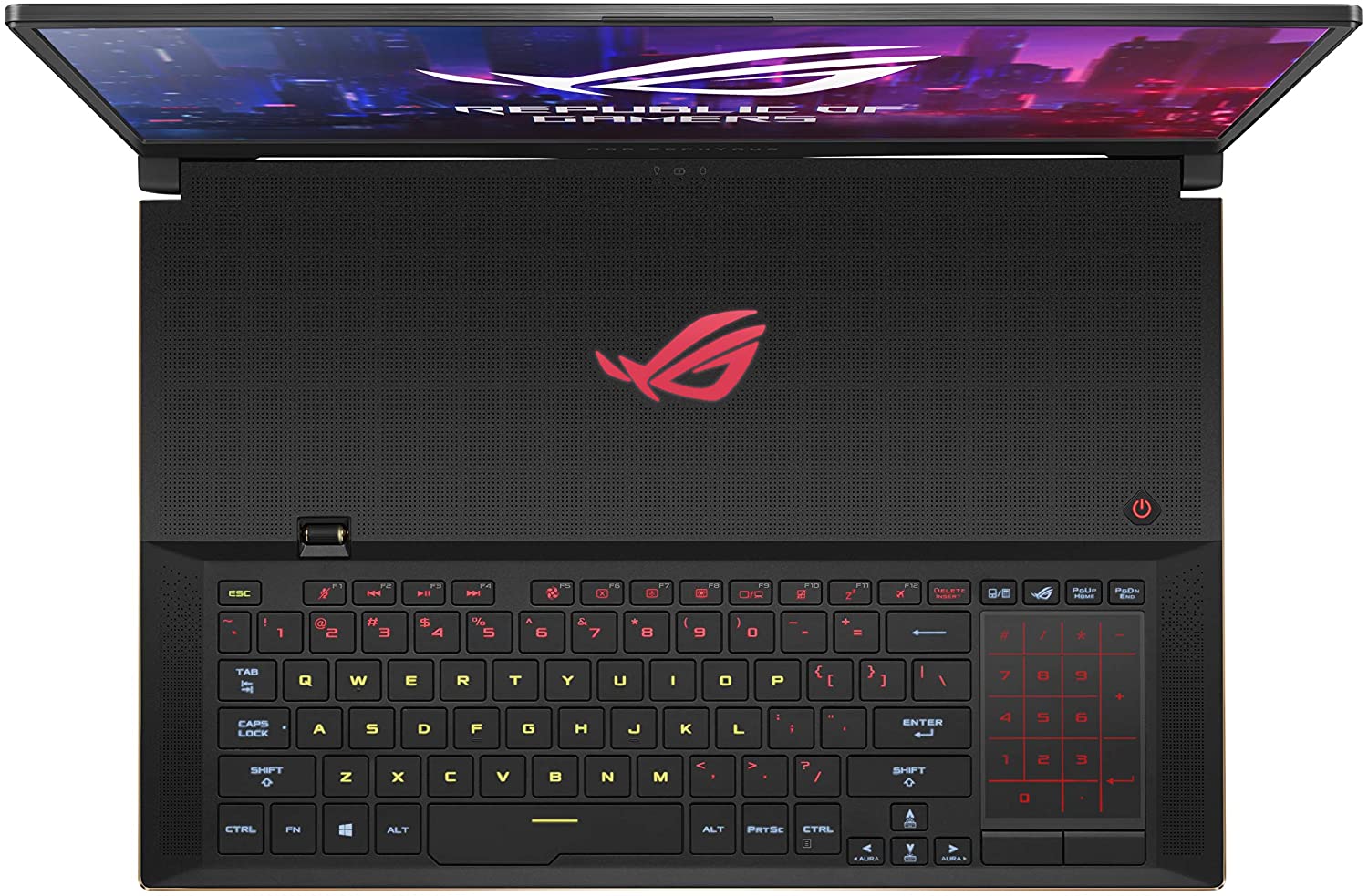 Asus ROG Zephyrus S17 17.3" FHD Gaming Notebook, Intel i7-10750H, 2.60GHz, 16GB RAM, 1TB SSD, Win10H - GX701LV-DS76 (Refurbished)