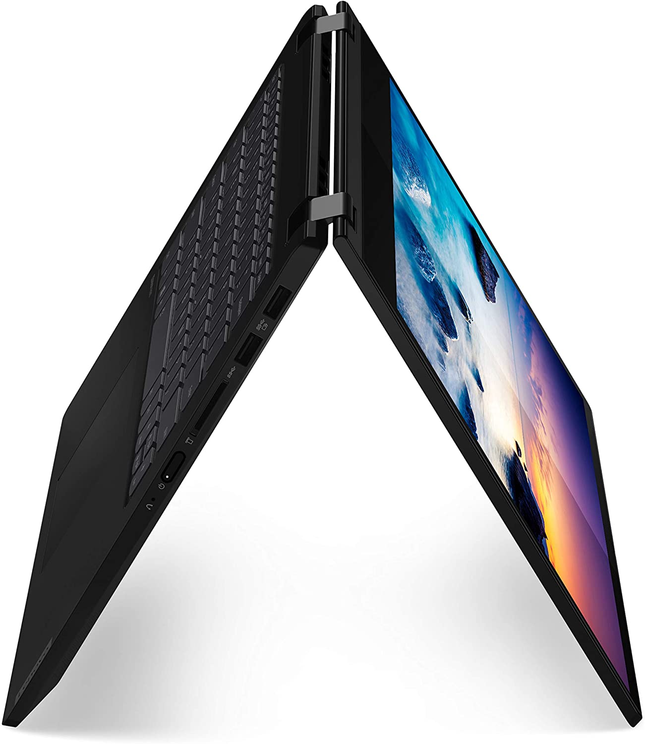 Lenovo Flex-14API 14" HD (Touch) Convertible Notebook, AMD R3-3200U,2.60GHz, 4GB RAM, 128GB SSD, Win10H S - 81SS0004US (Refurbished)