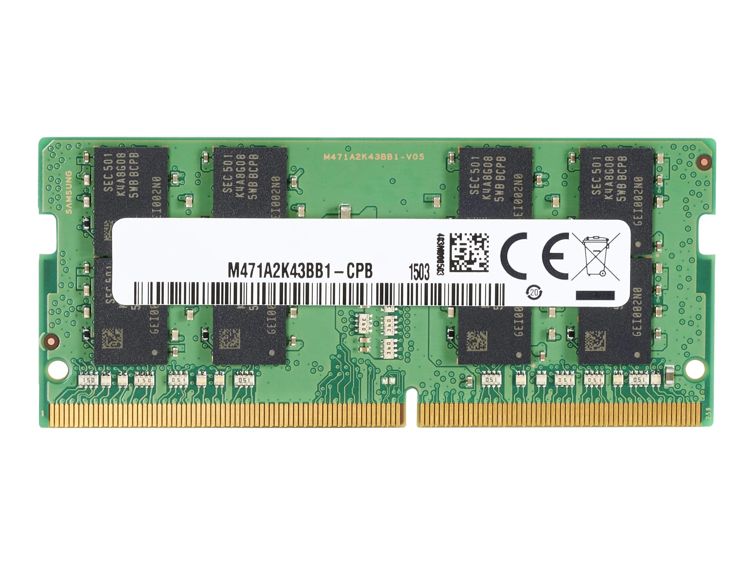 HP 16GB DDR4-3200 Non-ECC Unbuffered Memory, RAM Module for Select HP Laptops - 286J1UT#ABA