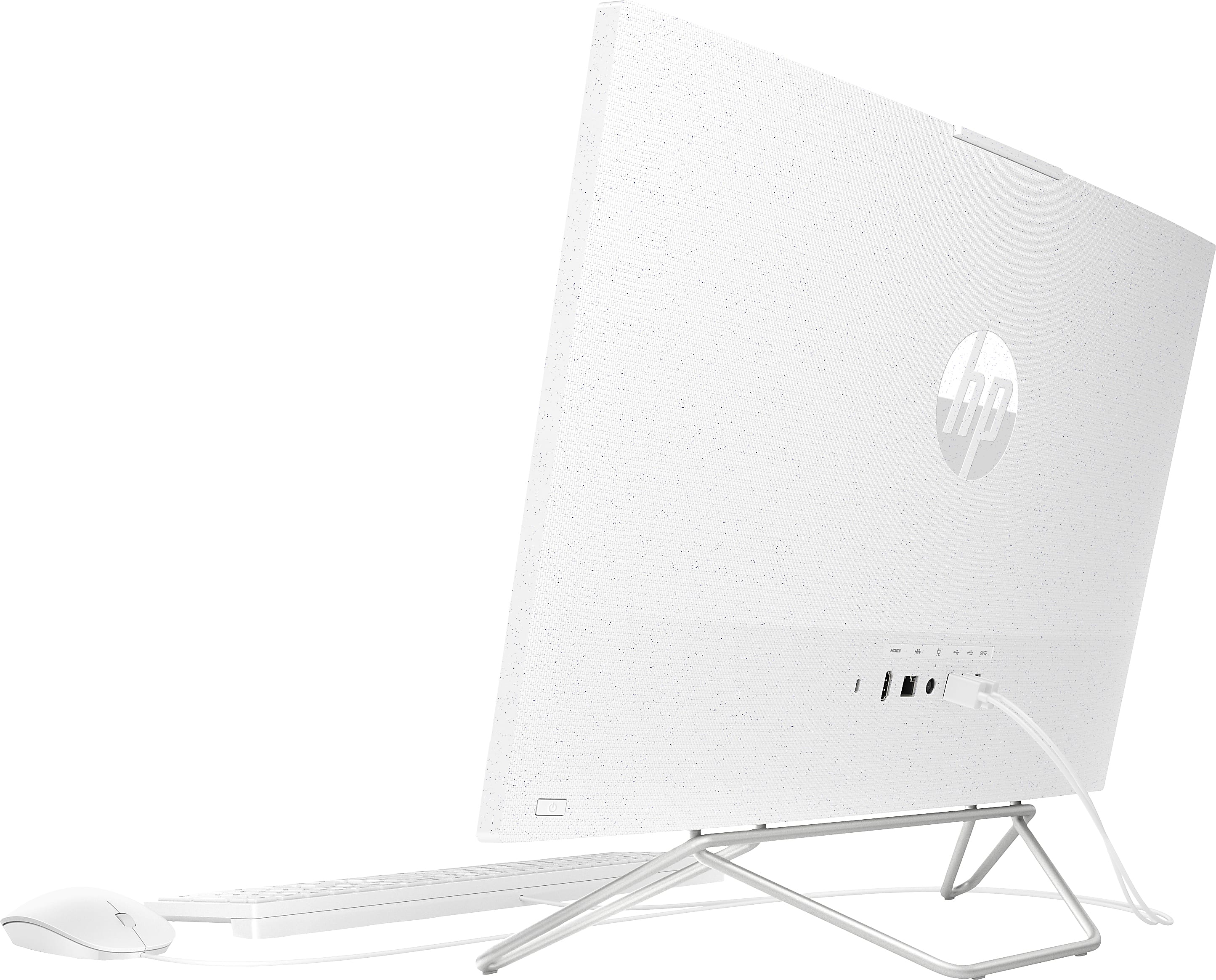 HP 24-cb0062ds 23.8" FHD All-in-One PC, Intel Pentium J5040, 2.0GHz, 8GB RAM, 256GB SSD, Win11H - 577J9AA#ABA (Certified Refurbished)
