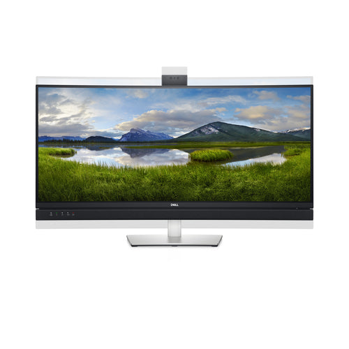Dell C3422WE 34.14" WQHD Curved Video Conferencing Monitor, 21:9, 5ms, 1000:1-Contrast - DELL-C3422WE
