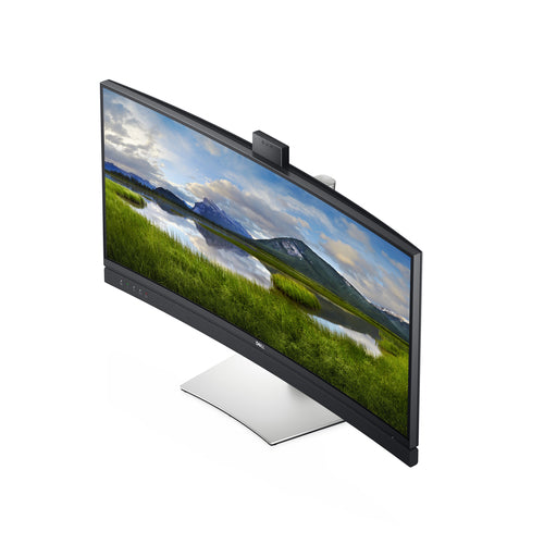 Dell C3422WE 34.14" WQHD Curved Video Conferencing Monitor, 21:9, 5ms, 1000:1-Contrast - DELL-C3422WE