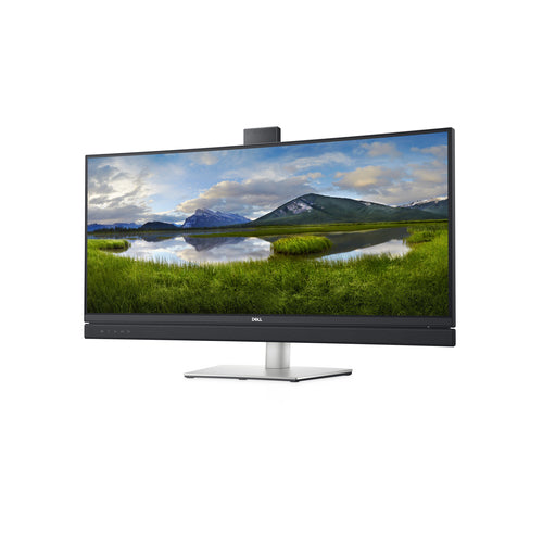 Dell C3422WE 34.14" WQHD Curved Video Conferencing Monitor, 21:9, 5ms, 1000:1-Contrast - DELL-C3422WE