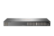 HPE Aruba 2930F 24G 4SFP Switch, 24 x RJ-45, 4 x SFP, 1 x RJ-45 Serial Console Port - JL259A#ABA