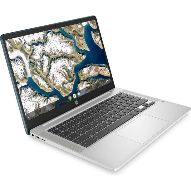 HP 14a-na0062tg 14" HD Chromebook, Intel Pentium Silver N5030, 1.10GHz, 4GB RAM, 128GB eMMC, Chrome OS - 60L06UA#ABA (Certified Refurbished)