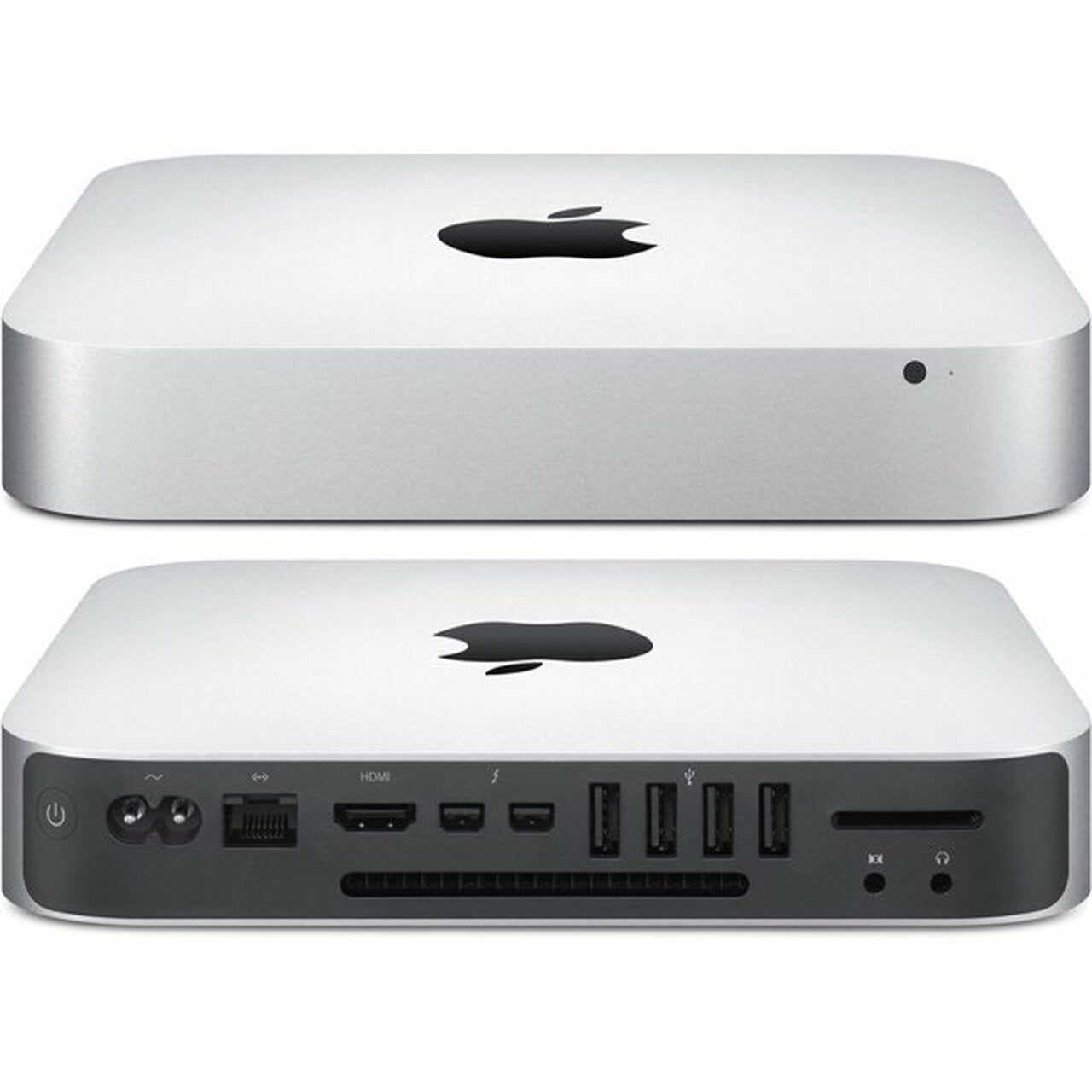 Apple Mac Mini (Late 2014) Desktop, Intel Core i5, 2.60GHz, 8GB RAM, 256GB SSD, macOS - MGEM2LL-A (Refurbished)