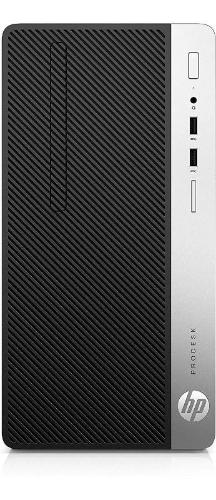 HP ProDesk 400-G5 Micro Tower Desktop PC, Intel i3-8100, 3.60GHz, 8GB RAM, 500GB HDD, Windows 10 Pro 64-Bit - 7VE99U8#ABA