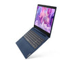 Lenovo IdeaPad 3 15ITL05 15.6" FHD Notebook, Intel i3-1115G4, 3.0GHz, 4GB RAM, 128GB SSD, Win10HS - 81X80055US
