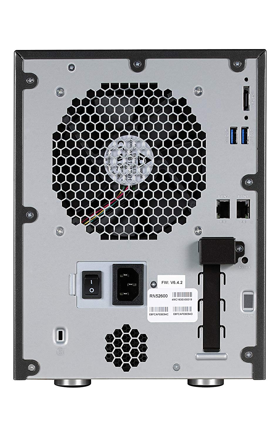 Netgear ReadyNAS RN626X Insight Managed Smart Cloud Network Storage, 8 GB Memory, 3 x USB3.0 - RN626X00-100NES