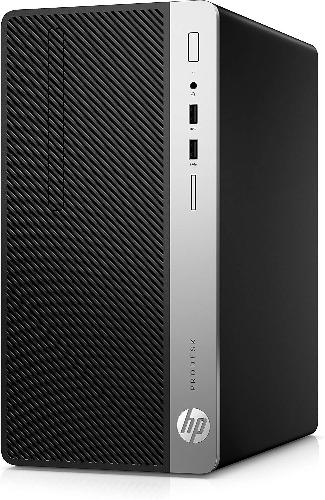 HP ProDesk 400-G5 Micro Tower Desktop PC, Intel i3-8100, 3.60GHz, 8GB RAM, 500GB HDD, Windows 10 Pro 64-Bit - 7VE99U8#ABA