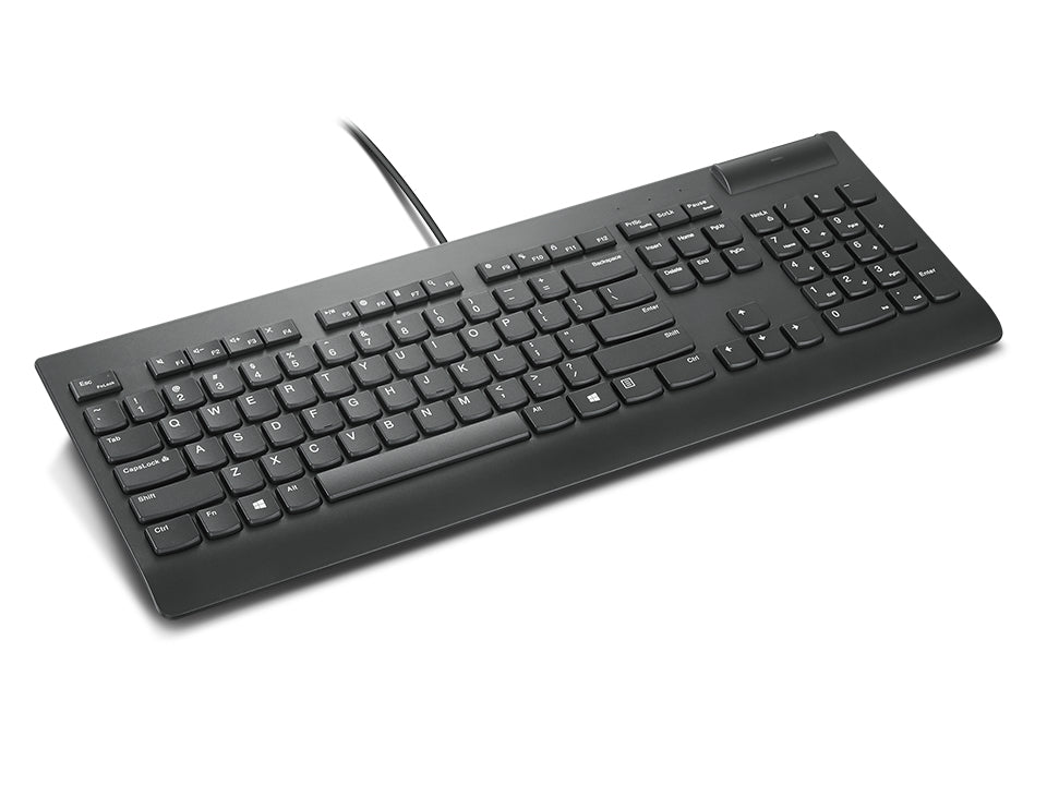 Lenovo Smartcard Wired keyboard II, USB, 105 keys, US English - 4Y41B69353