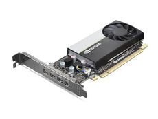 Lenovo NVIDIA T1000 Workstation Graphics Card, 4GB GDDR6, 4xmini DisplayPort - 4X61E26088