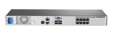 HPE 0x1x8 G3 KVM Console Switch, 8 x KVM Ports, RJ-45 - AF651A