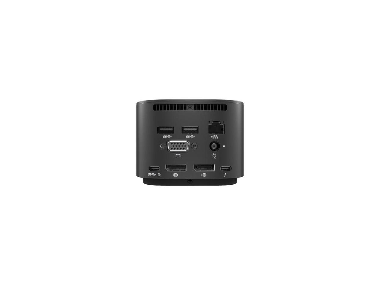 HP Thunderbolt Dock G2 Docking Station, 120 W, USB Ports, VGA, Ethernet, DisplayPort - 2UK37UT#ABA