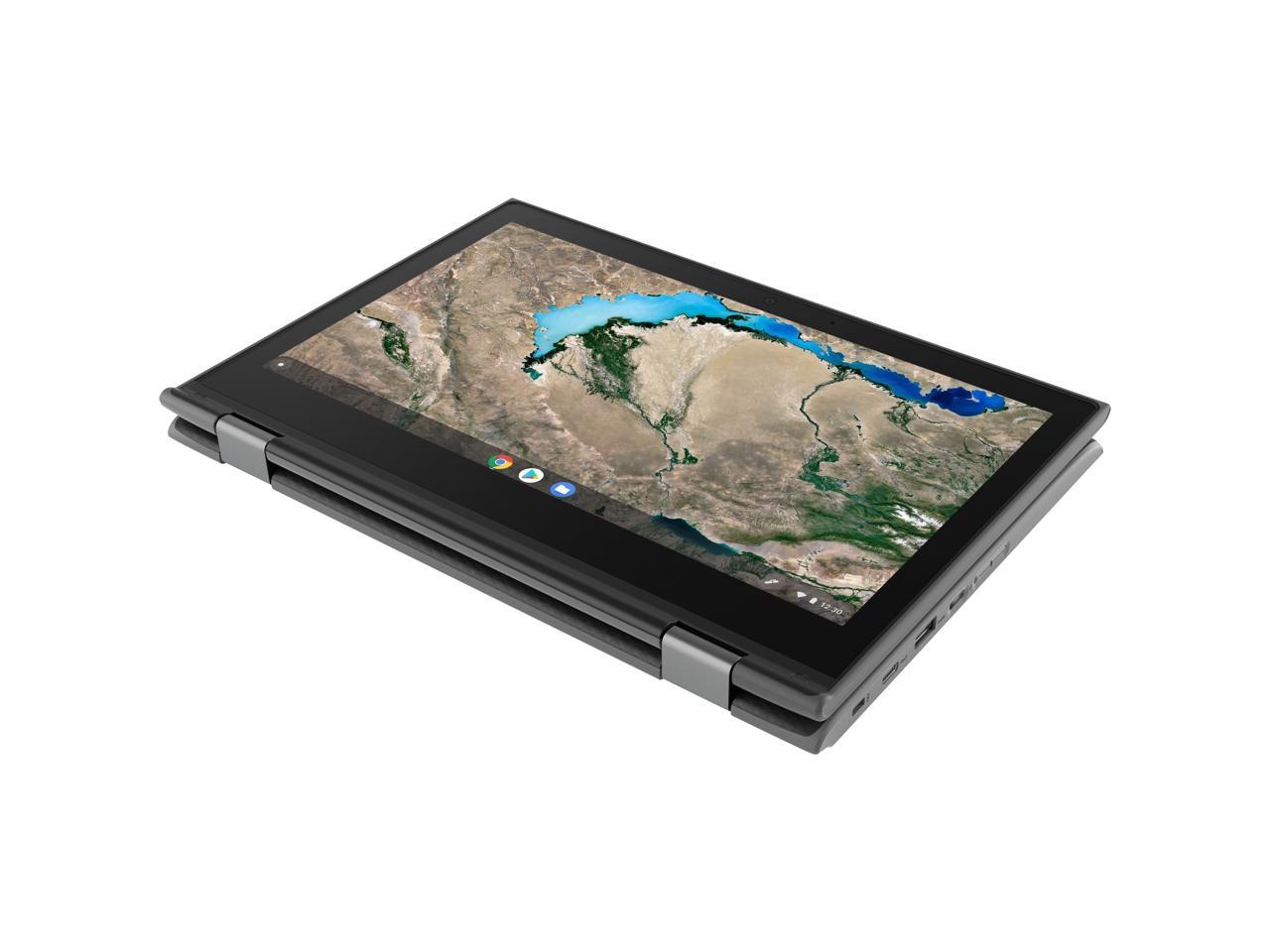 Lenovo 300e 11.6" HD 2nd Gen AST Convertible Chromebook, AMD A4-9120C, 1.60GHz, 4GB RAM, 32GB eMMC, Chrome OS- 82CE0000US