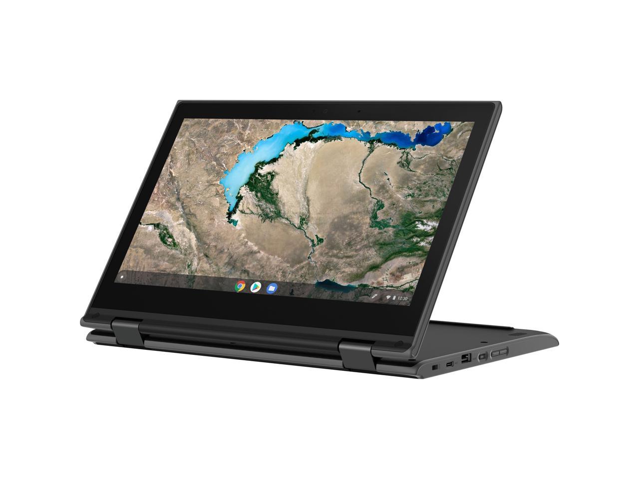 Lenovo 300e 11.6" HD 2nd Gen AST Convertible Chromebook, AMD A4-9120C, 1.60GHz, 4GB RAM, 32GB eMMC, Chrome OS- 82CE0000US