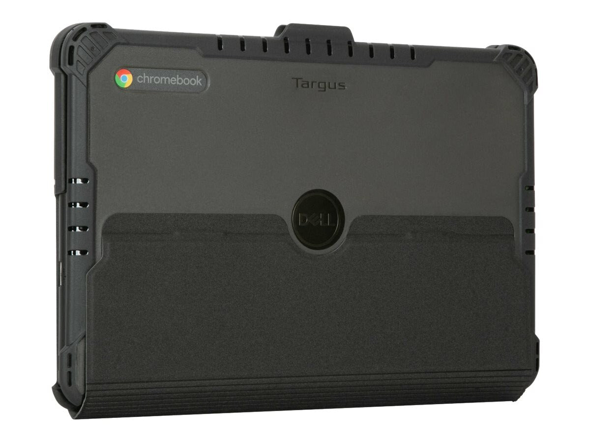 Targus 11.6" Commercial-Grade Form-Fit Cover For Dell Chromebook 3100/3110 (2-in-1), Black - THZ915GLZ