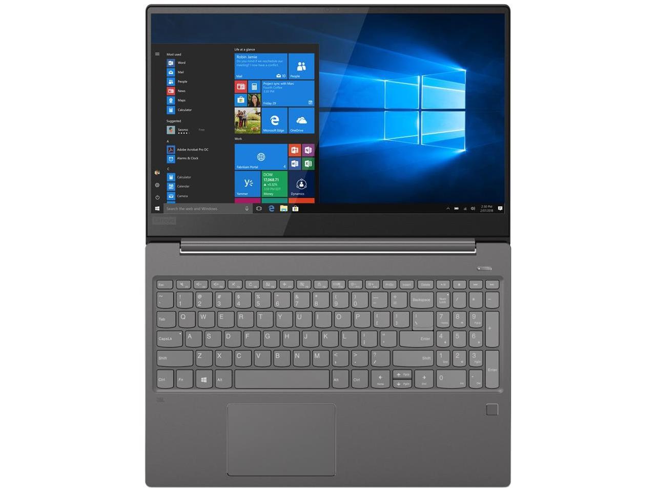 Lenovo IdeaPad 720S-15IKB Laptop, 15.6" 4K Ultra HD (Touchscreen) Display, Intel Core i7-7700HQ, 2.80 GHz, 16GB RAM, 512GB SSD, Windows 10 Home- 81CR0007US